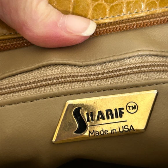 LIKE NEW! Women's Sharif Multicolored Skin Leather Purse - Picture 11 of 12